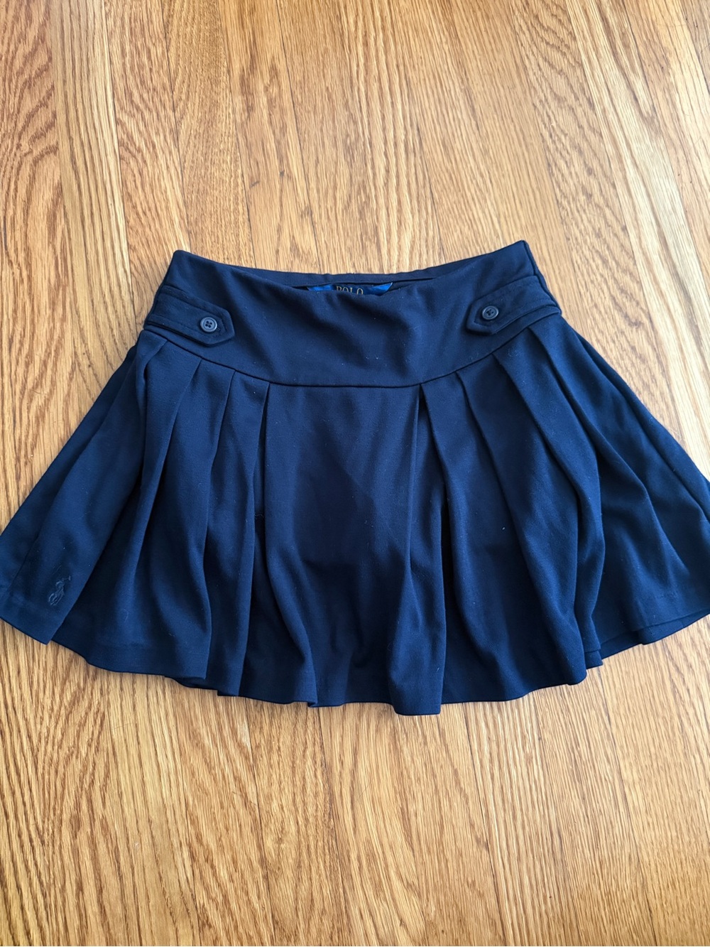 Ralph Lauren Polo blue pleated preppy skort M (8-10)